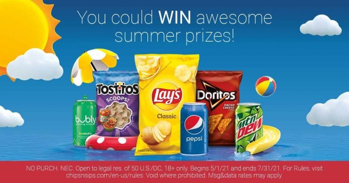 Chips 'N Sips Sweepstakes 2021 Chips 'N Sips Sweepstakes 2021