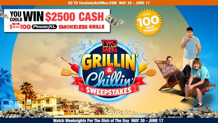 Two And A Half Men Man Grillin' & Chillin' Sweepstakes 2022 Two And A Half Men Man Grillin' & Chillin' Sweepstakes 2022