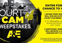 AETV Court Cam Sweepstakes 2021