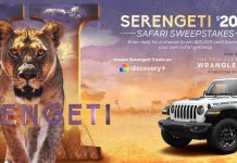 Discovery Serengeti Sweepstakes 2021