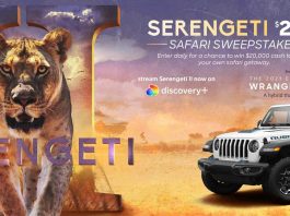 Discovery Serengeti Sweepstakes 2021