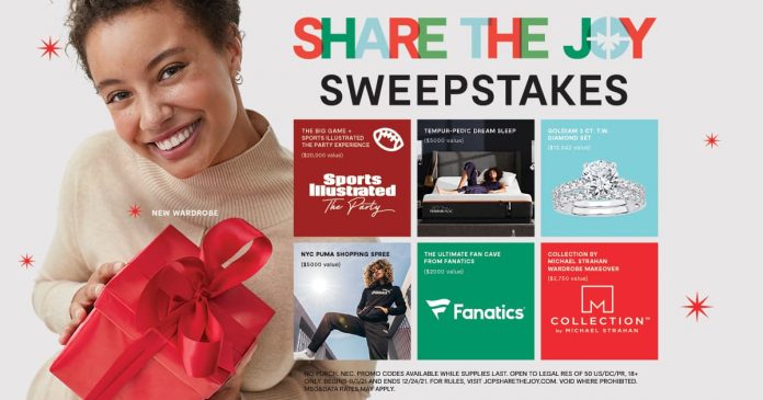 JCPenney Share The Joy Instant Win Game 2021 JCPenney Share The Joy Instant Win Game 2021