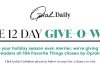 Oprah 12 Days Of Christmas Sweepstakes 2022