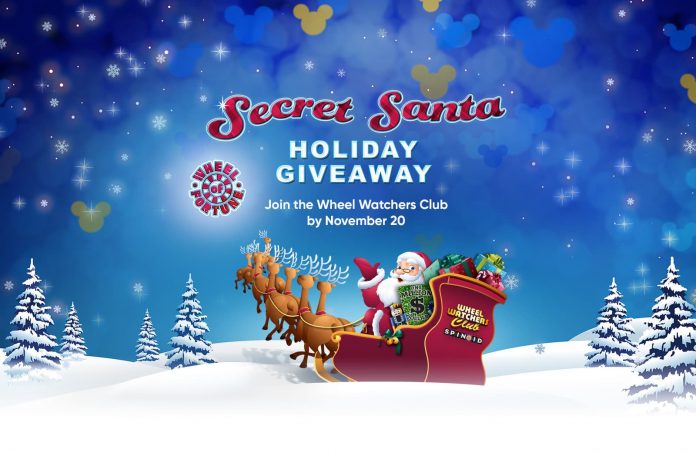 Wheel Of Fortune Secret Santa Holiday Giveaway 2022 Wheel Of Fortune Secret Santa Holiday Giveaway 2022