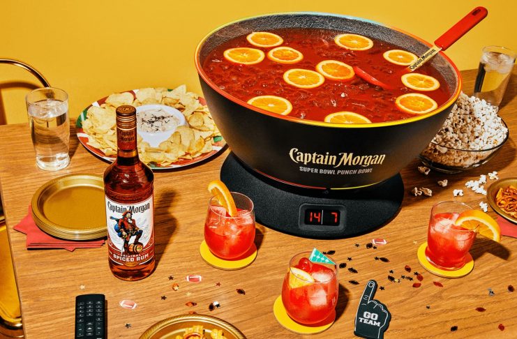 Captain Morgan Super Bowl Punch Bowl Sweepstakes 2022