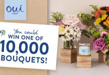 Oui Merci Bouquet Instant Win Game & Sweepstakes 2022