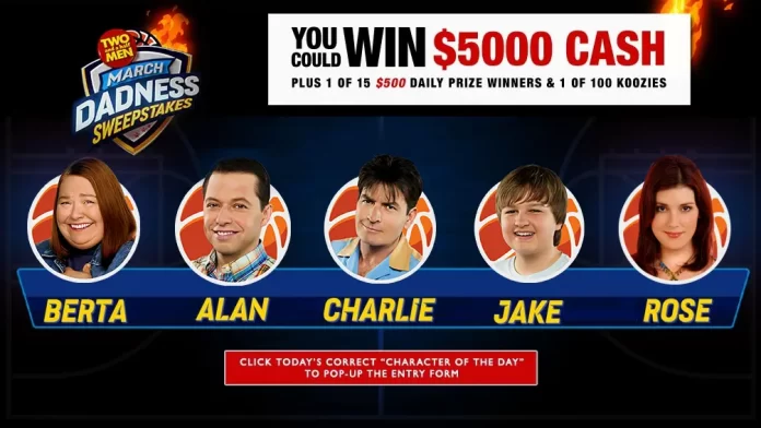 Two And A Half Men Sweepstakes