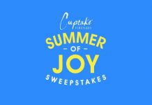Cupcake Vineyards Summer of Joy Sweepstakes 2022