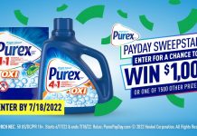 Purex PayDay Sweepstakes 2022