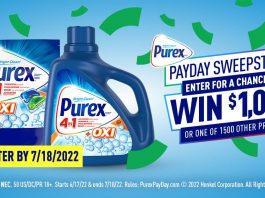 Purex PayDay Sweepstakes 2022