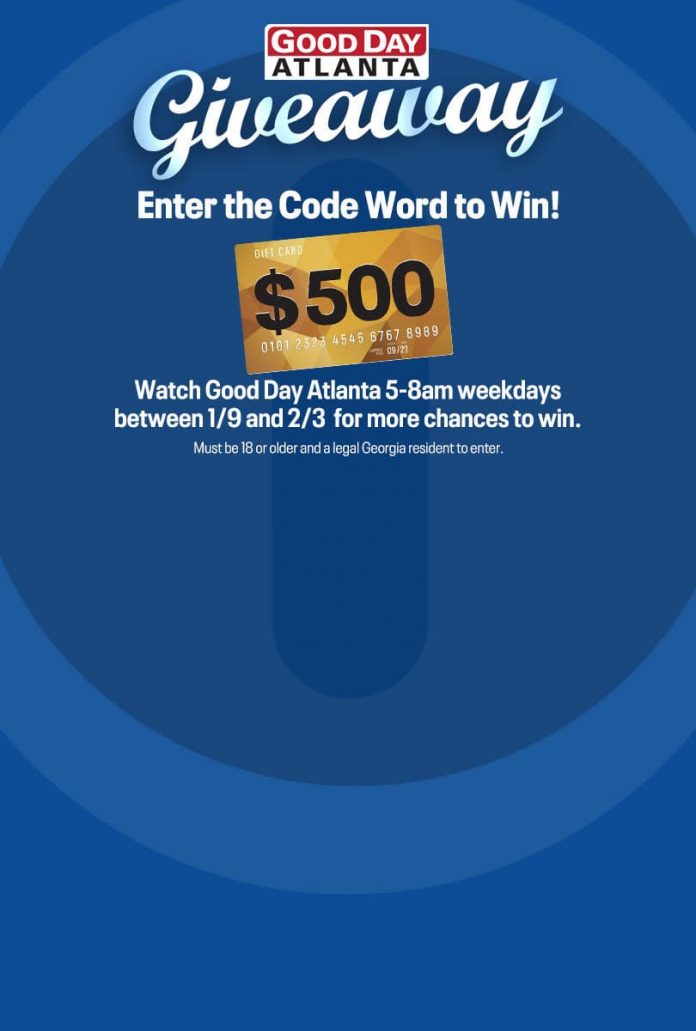 Fox 5 Good Day Atlanta $500 Giveaway Contest 2023 Fox 5 Good Day Atlanta $500 Giveaway Contest 2023