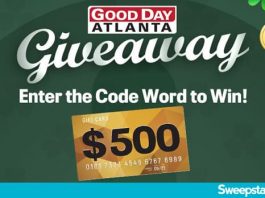 Fox 5 Good Day Atlanta $500 Giveaway Contest 2023