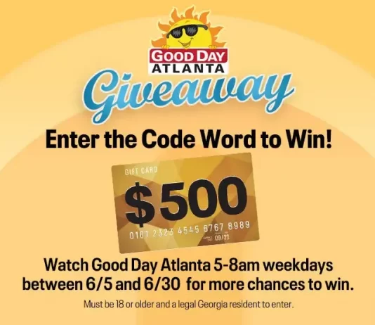 Fox 5 Good Day Atlanta Giveaway Contest 2023