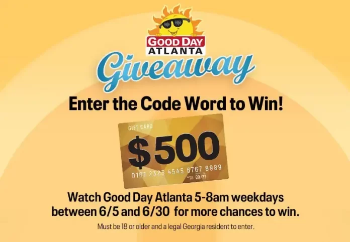 Fox 5 Good Day Atlanta Giveaway Contest 2023 Fox 5 Good Day Atlanta Giveaway Contest 2023