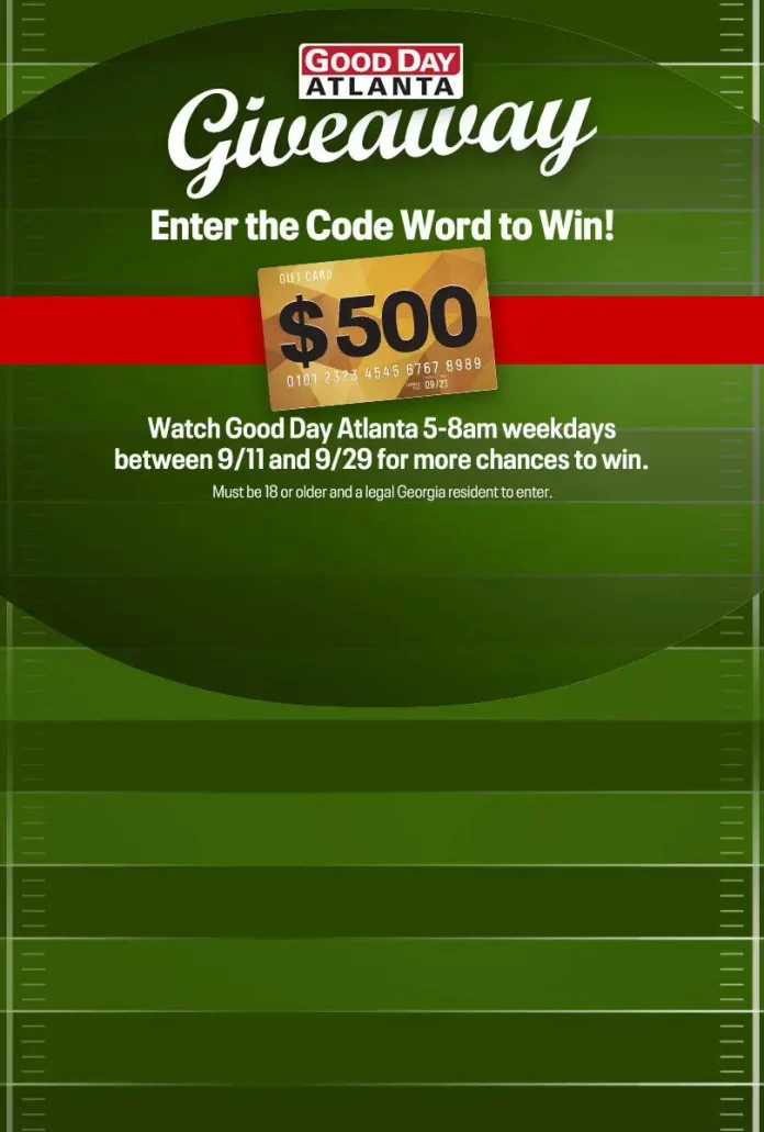 Fox 5 Good Day Atlanta Giveaway Contest 2023 Fox 5 Good Day Atlanta Giveaway Contest 2023