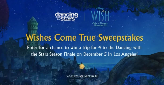 Disney Wish The Movie DWTS Contest 2023