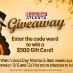 Fox 5 Good Day Atlanta Giveaway Contest 2023