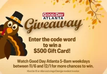 Fox 5 Good Day Atlanta Giveaway Contest 2023