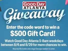 Fox 5 Good Day Giveaway Contest 2025