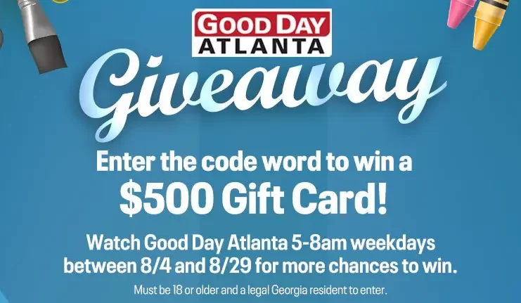 Fox 5 Good Day Giveaway Contest 2025